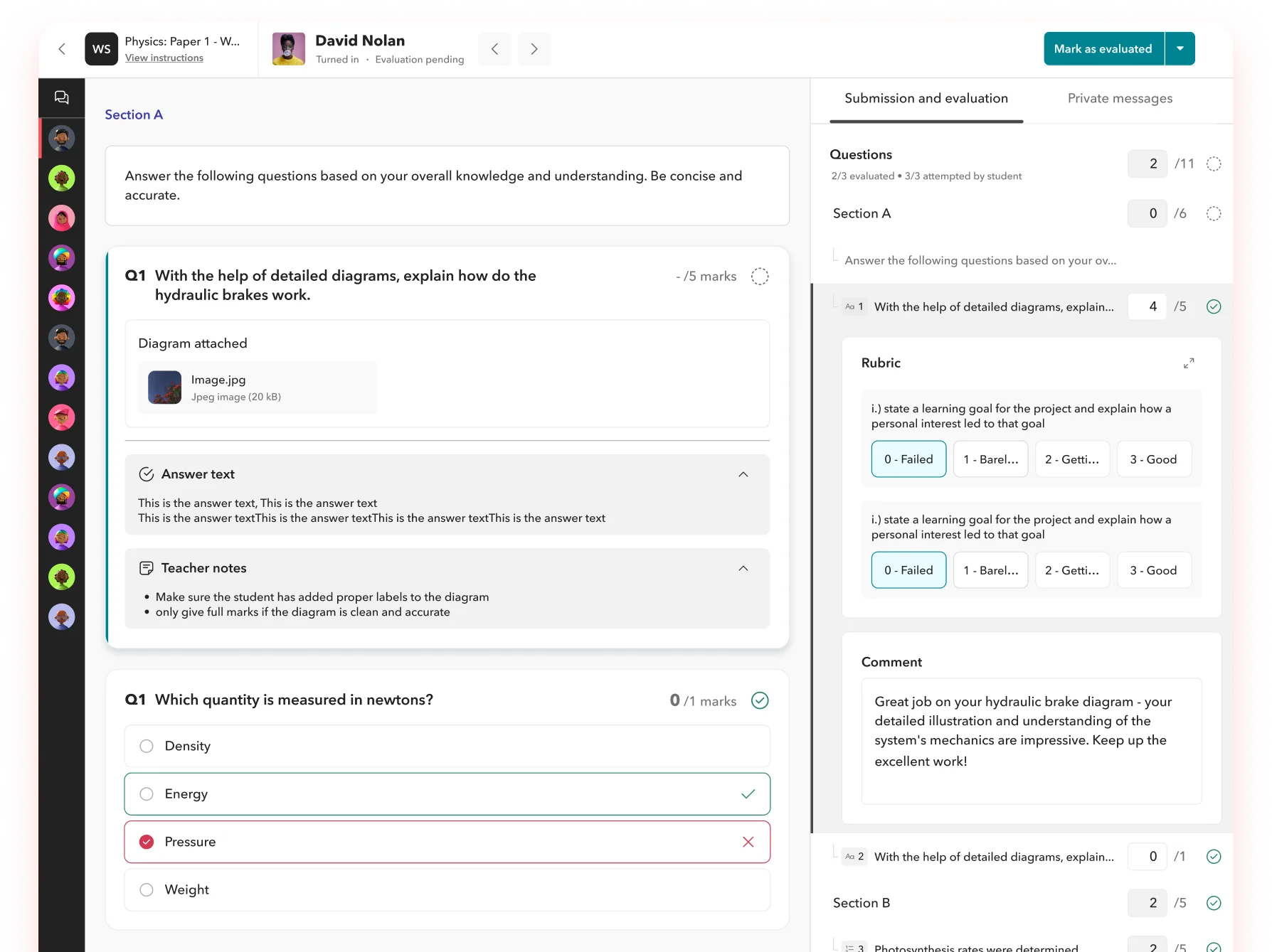 Multimodal feedback
