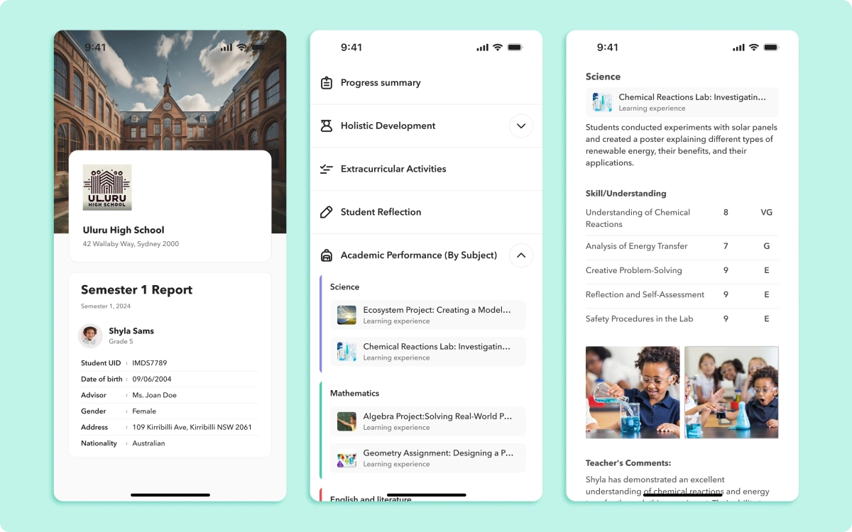 Built-in comment banks image